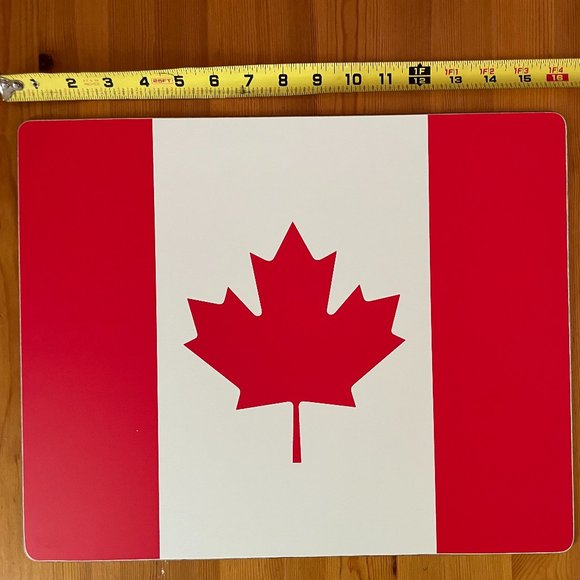 Pottery Barn Dining Set Of 4 New Pottery Barn Canada Flag Cork